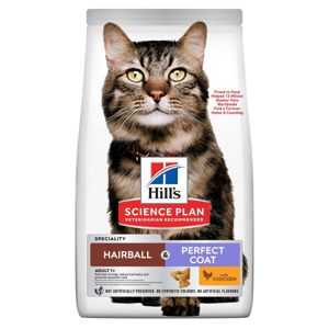 Picture of Hill’s Science Plan Hairball & Perfect Coat Adult Dry Cat Food with Chicken (1.5kg)