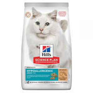Picture of Hill’S Science Plan Hypoallergenic Adult Cat Food No Grain  With Egg & Insect Protein (1.5Kg)