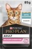 Picture of Pro plan delicate wet cat food with ocean fish grilled in gravy, pouch - 85 gm