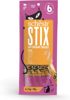 Picture of Schesir Stix Cream Treat Snack - Chicken Flavor - 6x15g