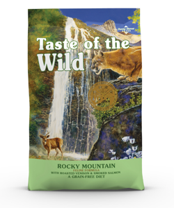 Picture of Taste of the Wild Rocky Mountain Feline Recipe with Roasted Venison & Smoke-Flavored Salmon 2kg