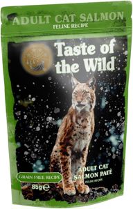 Picture of Taste Of The Wild Adult Cat Salmon Pouch Pate 85G