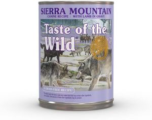 Picture of Taste of the Wild Sierra Mountain Adult Dog Wet Food 390g