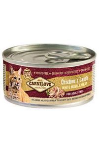 Picture of Carnilove WMM Chicken & Lamb for Adult Cats 100g