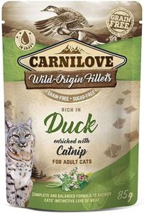 Picture of Carnilove Duck Enriched with Catnip Cat Wet Food Pouch 85g