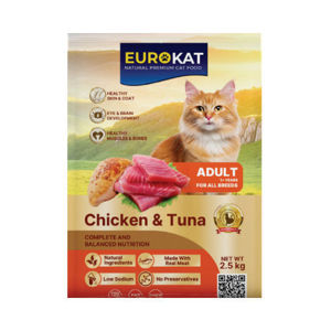 Picture of EuroKat Chicken & Tuna Flavor Cat Food 20 kg