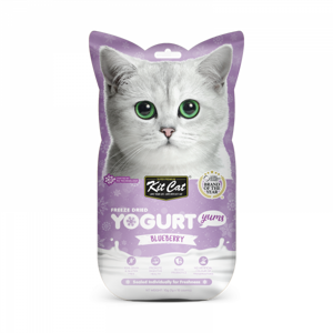 Picture of Kit Cat Cat Treat Freeze Dried Yogurt Yums Blueberry 10G - (1gX10 pieces)
