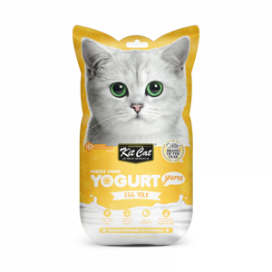 Picture of Kit Cat Cat Treat Freeze Dried Yogurt Yums Egg Yolk 10G - (1gX10 pieces)