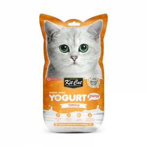Picture of Kit Cat Cat Treat Freeze Dried Yogurt Yums Pumpkin 10G - (1gX10 pieces)
