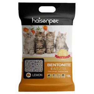 Picture of HAISENPET BENTONITE CAT LITTER (LEMON) - 10L