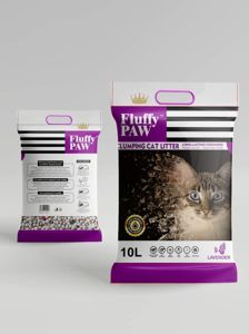 Picture of Fluffy Paw Cat Litter 10L - Lavender