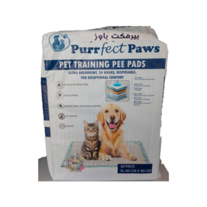 Picture of Purrfect Paws Pet Training Pee Pads 60 CM x 90 CM (30 Pcs)
