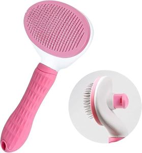 Picture of Pet Hair Removal Massage Comb Pink