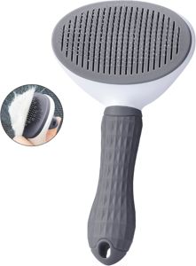 Picture of Pet Hair Removal Massage Comb Grey