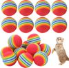 Picture of Colorful Striped Cat Toy Balls