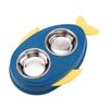 Picture of Pet Double Bowl - Fish Design Random Color