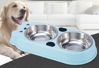 Picture of Panda Double Stainless Steel Pet Bowl