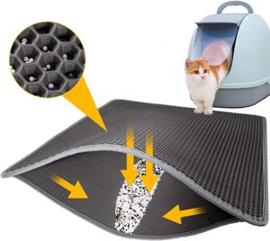 Picture of Dual-Layer Cat Litter Mat(30CM x 45CM) (Colors Blue/Black/Purple)