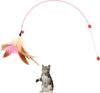 Picture of Cat Teaser Wand Toy with Wooden Rod -01