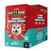Picture of KATTY BOSS GOLD Tuna Topping  Crab Stick & Chicken  in Jelly wet cat food, immune-boosting formula & hairball reduction, 80 grams