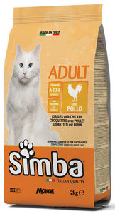 Picture of Simba Cat Crouqettes Chicken 20 kg - Monge