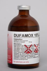 Picture of Dufamox 15% La Inj 100 ml - Dutch