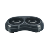 Picture of Trixie Plastic Double Bowl For Pets 0.2 l 10 cm