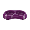 Picture of Trixie Plastic Double Bowl For Pets 0.2 l 10 cm