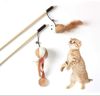 Picture of Cat Teaser Wand Toy with Wooden Rod -07