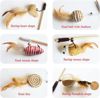 Picture of Cat Teaser Wand Toy with Wooden Rod -07