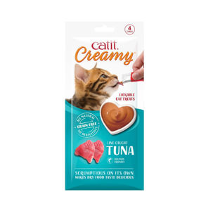 Picture of Catit Creamy Lickable Cat Treat – Tuna Flavour 