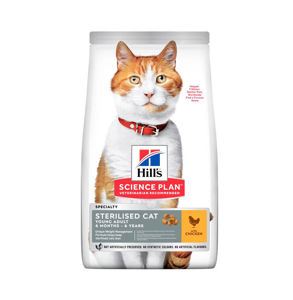 Picture of HILL'S SCIENCE PLAN Sterilised Cat Young Adult Cat Food - Chicken