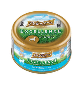Picture of princess excellence cat food Pacific tuna with rice 70g