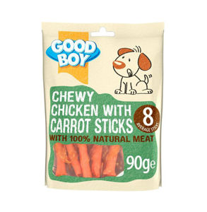 Picture of CHEWY CHICKEN With Carrot Sticks DOG Treat 90 g