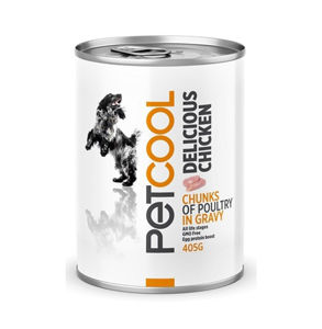 Picture of PetCool Delicious Chicken 405g FOR DOGS