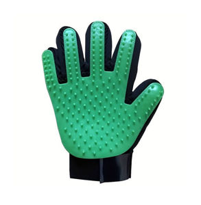 Picture of Green Pet Grooming Glove-Right