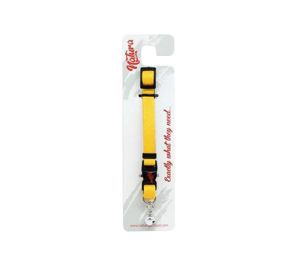 Picture of NATURA ADULT CAT COLLAR - YELLOW