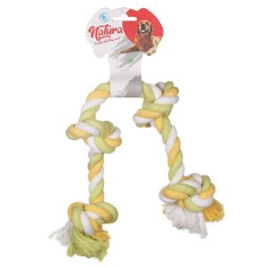 Picture of NATURA FOUR KNOTS DOG ROPE TOY 50 CM PTH-003