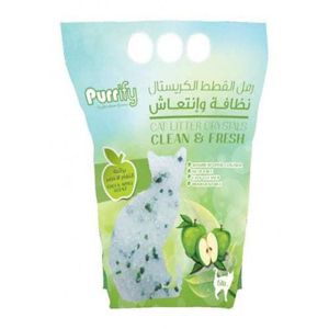 Picture of PURRIFY APPLE SCENT CAT LITTER CRYSTAL 5 L