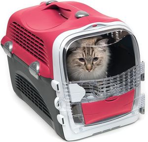 Picture of CABRIO CAT CARRIER SYSTEM CHERRY RED