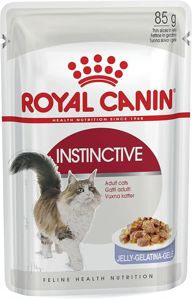 Picture of INSTINCTIVE ADULT CATS JELLY WET FOOD POUCHES